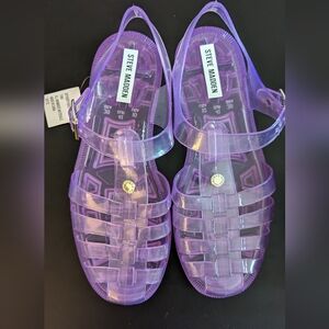 Fisherman sandals - Bryn by Steve Madden, purple - size 10